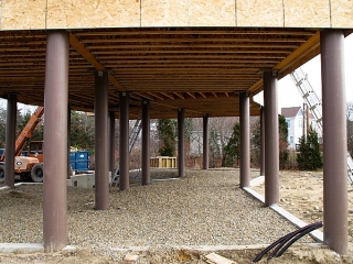 Composite Fibergl Pilings For Stilt Foundations Pearson Onset Ma Home Foundation With Fibergl Pilings