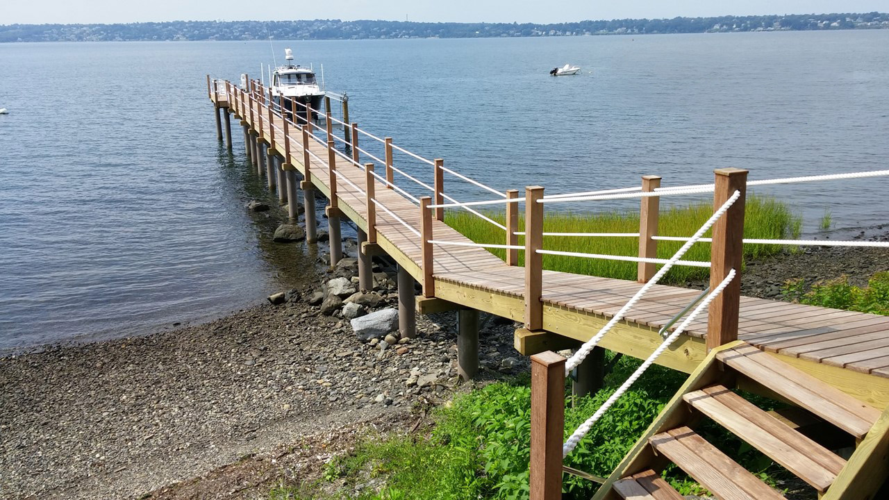 Fiberglass Composite Dock and Pier Pilings | Pearson Pilings