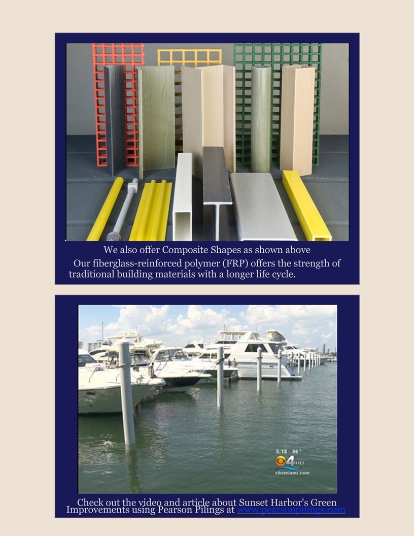 Pearson Pilings Composite Docks